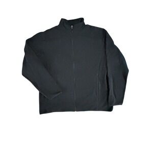 Amazon Essentials NWT Zipfront Fleece Jacket Black Mens Sz XL